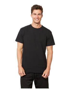 BLACK Next level apparel 4600 unisex eco heavyweight t-shirt