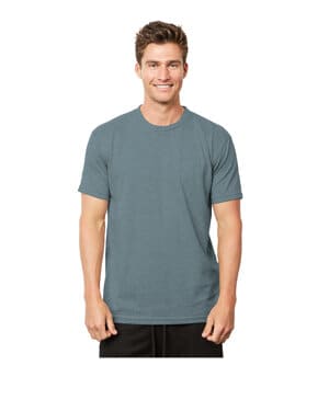 HEATHER PACIFIC Next level apparel 4600 unisex eco heavyweight t-shirt