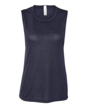 MIDNIGHT Bella canvas 8803 women's flowy scoop muscle tank