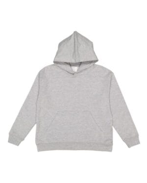 HEATHER Lat 2296 youth pullover hooded sweatshirt