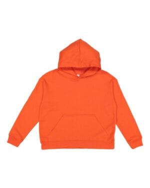 ORANGE Lat 2296 youth pullover hooded sweatshirt