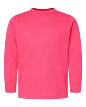 Lat 6201 youth fine jersey long sleeve tee