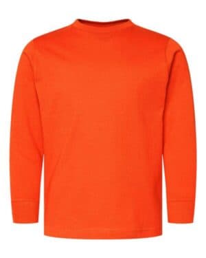 ORANGE Lat 6201 youth fine jersey long sleeve tee