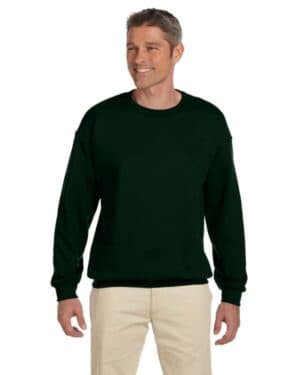 FOREST GREEN Jerzees 4662 adult super sweats nublend fleece crew