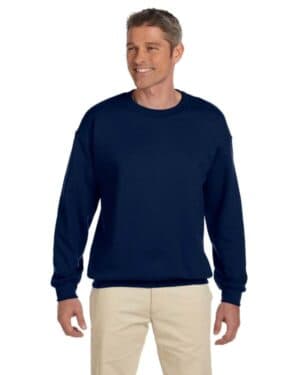 J NAVY Jerzees 4662 adult super sweats nublend fleece crew