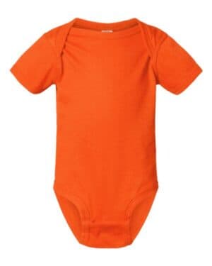 ORANGE Rabbit skins 4424 infant fine jersey bodysuit