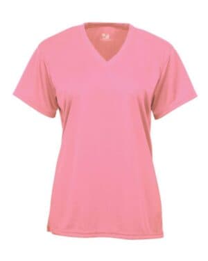 Badger 4162 womens b-core v-neck t-shirt