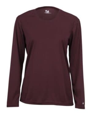 Badger 4164 women's b-core long sleeve t-shirt