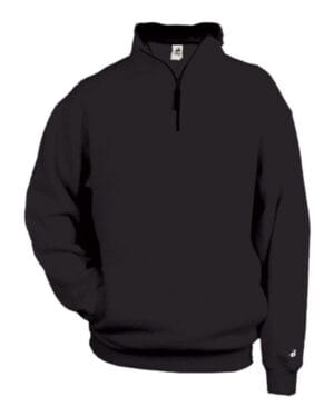 BLACK Badger 1286 quarter-zip fleece pullover