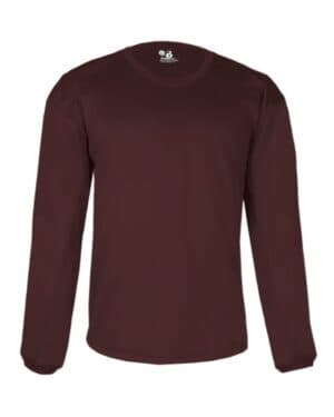 MAROON Badger 1453 bt5 performance fleece sweatshirt