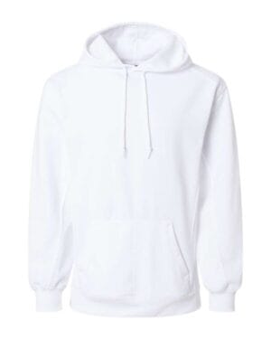 WHITE Badger 1454 performance fleece hooded sweatshirt