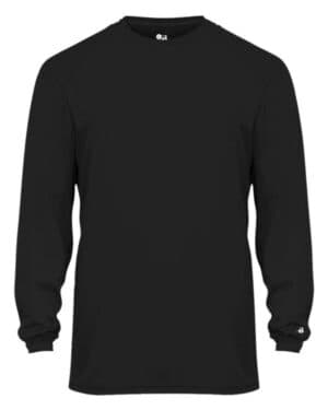 BLACK Badger 2104 youth b-core long sleeve t-shirt