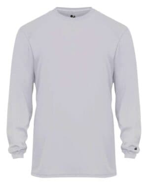 SILVER Badger 2104 youth b-core long sleeve t-shirt