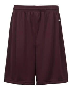 MAROON Badger 2107 youth b-dry 6 shorts