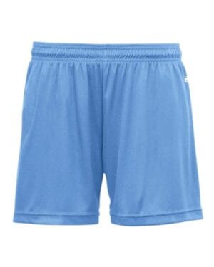 COLUMBIA BLUE Badger 2116 girls' b-core shorts