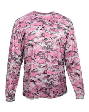 Badger 4184 digital camo long sleeve t-shirt