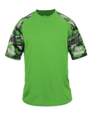 Badger 2141 youth camo sport t-shirt