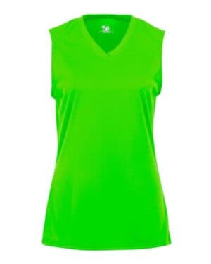 LIME Badger 2163 girls' b-core sleeveless t-shirt
