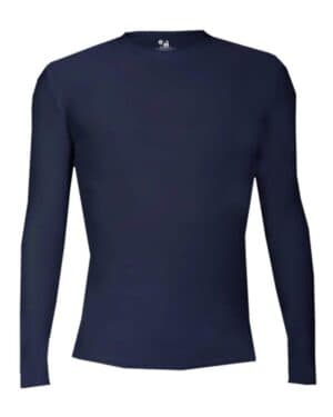 NAVY Badger 4605 pro-compression long sleeve t-shirt