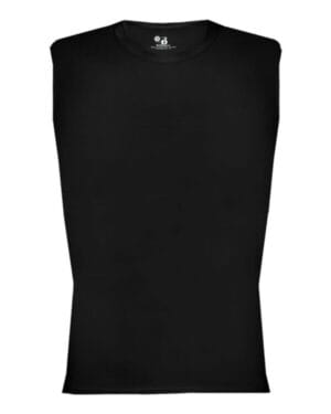 BLACK Badger 4631 pro-compression sleeveless t-shirt
