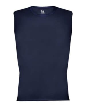 NAVY Badger 4631 pro-compression sleeveless t-shirt