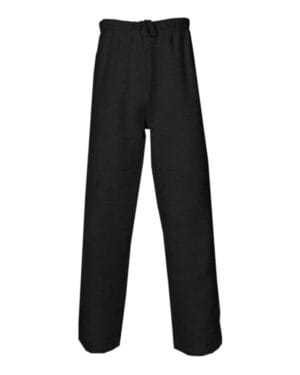BLACK Badger 2277 youth open-bottom sweatpants