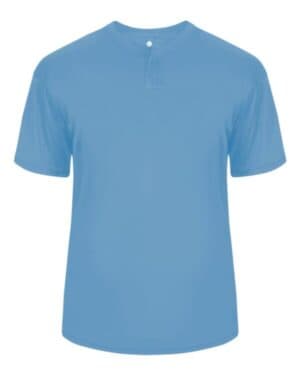 COLUMBIA BLUE Alleson athletic 7930 b-core placket jersey