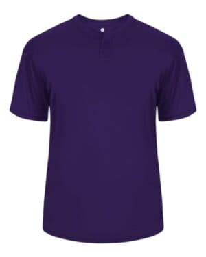 PURPLE Alleson athletic 7930 b-core placket jersey