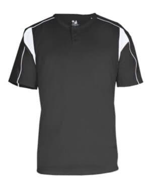 Alleson athletic 2937 youth b-core pro placket jersey