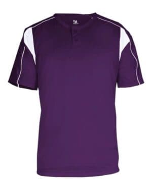 Alleson athletic 2937 youth b-core pro placket jersey