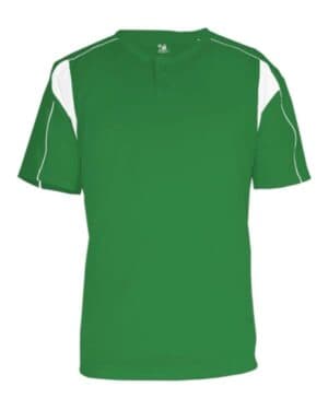 KELLY/ WHITE Alleson athletic 7937 b-core pro placket jersey