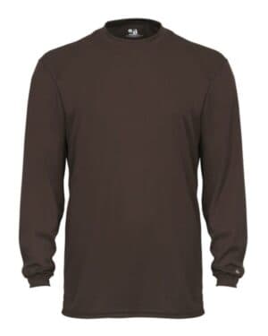 BROWN Badger 4104 b-core long sleeve t-shirt