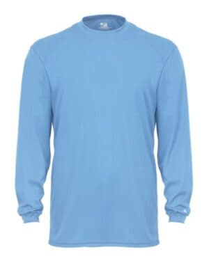 COLUMBIA BLUE Badger 4104 b-core long sleeve t-shirt