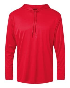 Badger 4105 b-core hooded long sleeve t-shirt