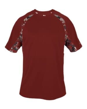 CARDINAL/ CARDINAL DIGITAL Badger 4140 hook digital t-shirt