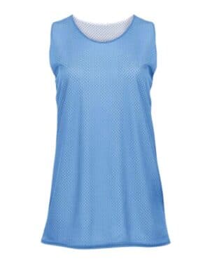 COLUMBIA BLUE/ WHITE Badger 8978 pro mesh women's reversible tank top