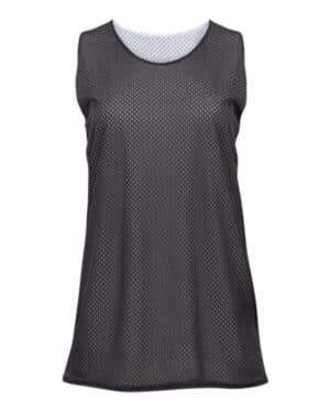 GRAPHITE/ WHITE Badger 8978 pro mesh women's reversible tank top
