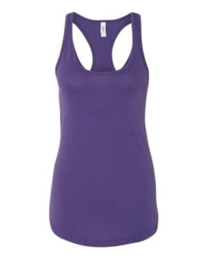 PURPLE RUSH Next level 1533 women's ideal racerback tank
