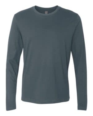 INDIGO Next level 3601 cotton long sleeve t-shirt