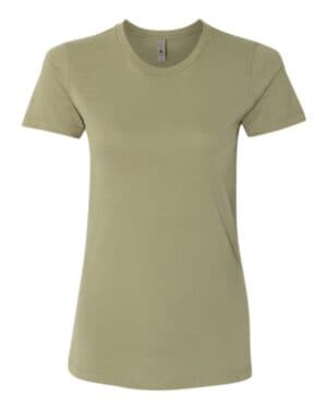 LIGHT OLIVE Next level 3900 womens cotton t-shirt