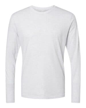 HEATHER WHITE Next level 6071 triblend long sleeve t-shirt