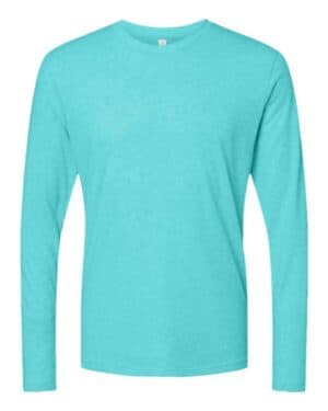 TAHITI BLUE Next level 6071 triblend long sleeve t-shirt