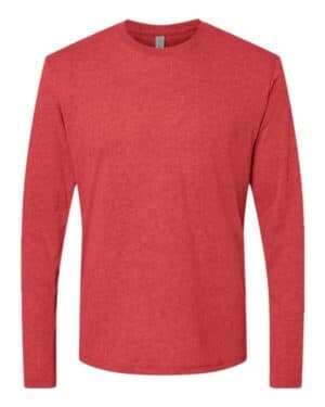 VINTAGE RED Next level 6071 triblend long sleeve t-shirt