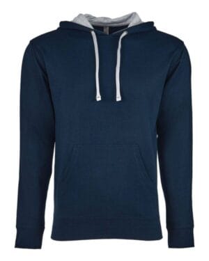 MIDNIGHT NAVY/ HEATHER GREY Next level 9301 laguna hoodie