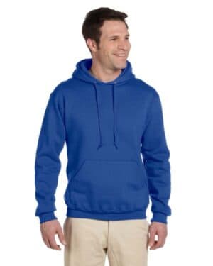 4997 adult super sweats nublend fleece pullover hooded sweatshirt