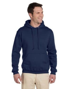 J NAVY 4997 adult super sweats nublend fleece pullover hooded sweatshirt