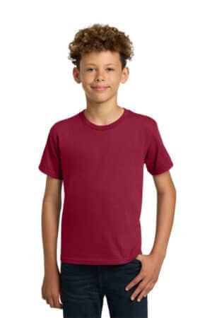 CARDINAL RED 5000B gildan-youth heavy cotton 100% cotton t-shirt