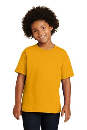 GOLD 5000B gildan-youth heavy cotton 100% cotton t-shirt