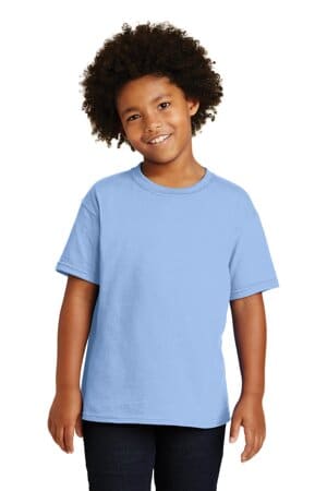 LIGHT BLUE 5000B gildan-youth heavy cotton 100% cotton t-shirt