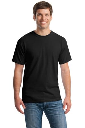 BLACK 5000 gildan-heavy cotton 100% cotton t-shirt